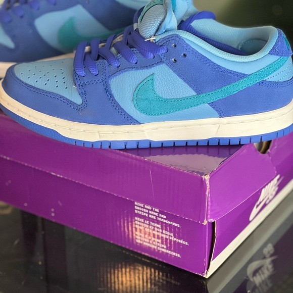 Nike SB Dunk Low Pro- Blue Raspberry - Picture 7 of 10